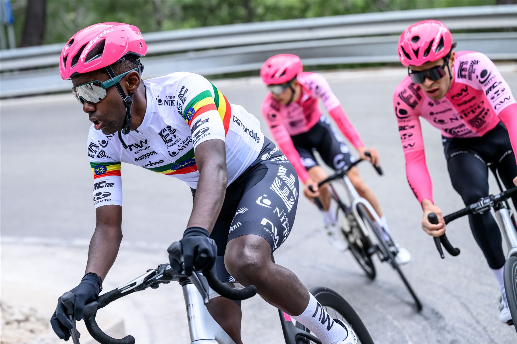 Kiya Jemal Rogora racing in Europe